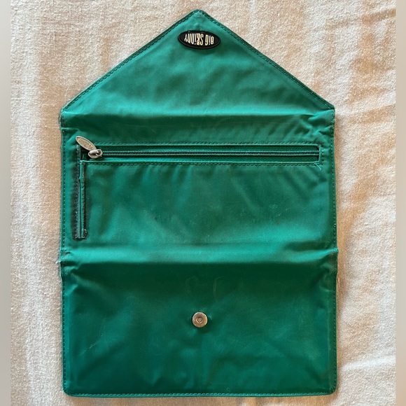 Big Skinny Trifold Wallet in Green - Picture 3 of 4